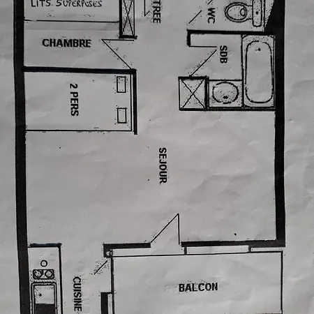 Mon A - Plagne Bellecote 3000 Apartament *