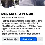 Apartment Mon A - Plagne Bellecote 3000 *