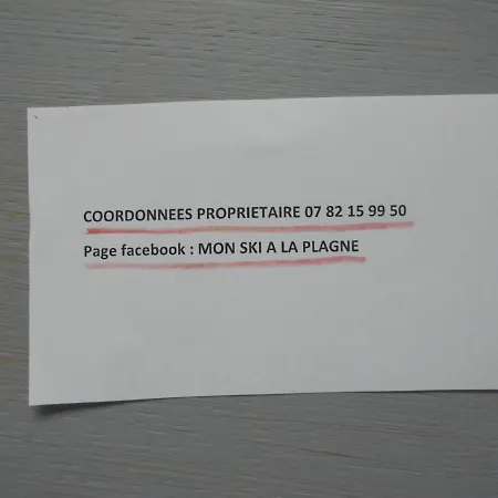 아파트 Mon A - Plagne Bellecote 3000 *