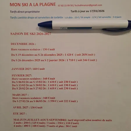 Mon A - Plagne Bellecote 3000