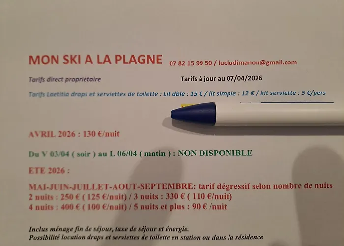 Mon A - Plagne Bellecote 3000 * La Plagne